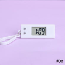 Load image into Gallery viewer, Electronic Watch Backpack Key Chain Watch Simple Mute Watch Clock Compact Portable Electronic Watch
