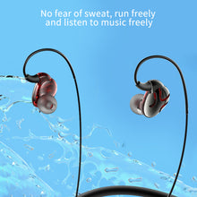 Load image into Gallery viewer, H6 Bluetooth Headset Neck-mounted Pluggable Card Suitable For Vivo Huawei Apple Xiaomi Wireless Sports Headset
