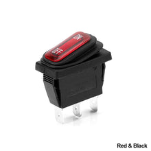 Load image into Gallery viewer, Waterproof 3pin ON/OFF 16A 125V AC Light Power Switch High Current Rocker With LED Button Switch Ship Type
