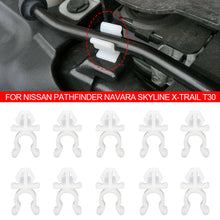 Load image into Gallery viewer, 10Pcs Car Interior Bonnet Hood Rod Holder Clips Auto Accessories For Nissan Pathfinder Navara Skyline X-Trail T30 53452-90351
