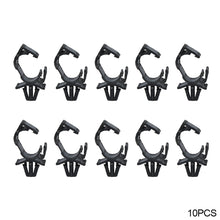 Load image into Gallery viewer, 10Pcs Car Wiring Harness Clips Fastener Route Fixed Retainer Corrugated Pipe Tie Wrap Cable Clamp Oil Pipe Beam Line Hose Bracket
