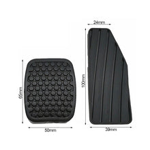 Load image into Gallery viewer, 3Pcs Car Brake Clutch Pedal Rubber Pad Cover For Suzuki Swift Samurai Sidekick Vitara Tracker 49751-79001 49451-60B00
