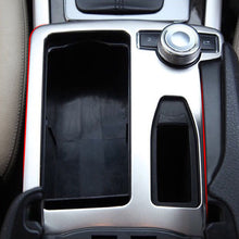 Load image into Gallery viewer, Car Interior Stainless Steel sticker Water Cup Holder Panel Decoration Trim For Mercedes Benz C class W204 2008-2014 Right Hand Driver
