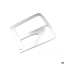 Load image into Gallery viewer, Car Interior Stainless Steel sticker Water Cup Holder Panel Decoration Trim For Mercedes Benz C class W204 2008-2014 Right Hand Driver
