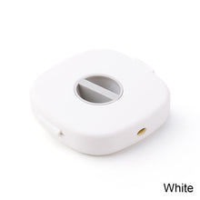 Load image into Gallery viewer, Cable Organizer Rotating Winder Plastic Box Portable Phone Holder Stand Earphone Cord Storage Case
