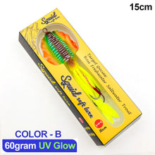Load image into Gallery viewer, Soft Squid Fishing Trolling Lure Luminous UV Squid Jig For Sea Fishing Boat Fishing Wobblers Bait Rockfishing
