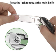 Load image into Gallery viewer, Multi-function Portable Folding Camping Cutlery Tableware Knife Fork Spoon Bottle Opener Outdoor Cutlery Camping Equipment

