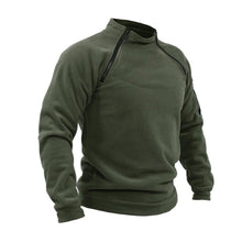 Load image into Gallery viewer, Men's Tactical Outdoor Jacket Hunting Clothes Warm Side Zippers Fleece Pullover Man Windproof Autumn Coat Military Underwear
