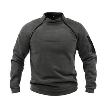 Load image into Gallery viewer, Men's Tactical Outdoor Jacket Hunting Clothes Warm Side Zippers Fleece Pullover Man Windproof Autumn Coat Military Underwear
