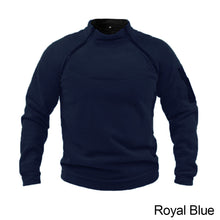 Load image into Gallery viewer, Men's Tactical Outdoor Jacket Hunting Clothes Warm Side Zippers Fleece Pullover Man Windproof Autumn Coat Military Underwear
