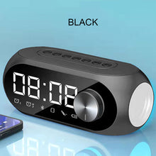 Load image into Gallery viewer, S8 Wireless Bluetooth Speaker HD Led Display Multifunction Stereo Bass Speakers Alarm Clock FM Radio TF Card Aux Music Playback
