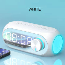 Load image into Gallery viewer, S8 Wireless Bluetooth Speaker HD Led Display Multifunction Stereo Bass Speakers Alarm Clock FM Radio TF Card Aux Music Playback
