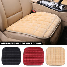 Load image into Gallery viewer, Winter Warm Car Seat Cover Seat Vehicle Cushion Anti-slip Universal Front Chair Seat Breathable Pad Auto Seat Protector
