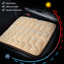 Load image into Gallery viewer, Adjustable Car Heating Cushion Comfortable Seat Warmer With USB Cigarette Cable Fast-heating Electric Winter Warm Temperature

