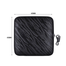 Load image into Gallery viewer, 5V/12V Universal USB Car Heating Cushion Home Office Chair Cushion Heated Seat Cushion Winter Warmer Anti Slip Chair Pad Cushion
