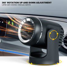 Load image into Gallery viewer, 12V/24V Car Heater Portable Windshield Defroster Heater Windshield Defogger And Defroster 130w Heating And Cooling Auto Purification
