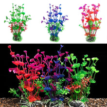 Load image into Gallery viewer, Simulation Aquarium Plants Artificial Underwater Weeds Fish Tank Decoration Reptile Box Aquarium Ornaments Accessories
