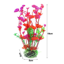 Load image into Gallery viewer, Simulation Aquarium Plants Artificial Underwater Weeds Fish Tank Decoration Reptile Box Aquarium Ornaments Accessories
