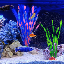 Load image into Gallery viewer, 36cm Height Simulated Aquarium Plant Artificial Underwater Grass Fish Tank Decoration Plant Aquarium Ornaments Accessories

