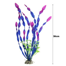 Load image into Gallery viewer, 30cm Height Simulated Aquarium Plant Artificial Underwater Grass Fish Tank Decoration Plant Aquarium Ornaments Accessories
