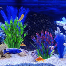 Load image into Gallery viewer, 21cm Height Simulated Aquarium Plant Artificial Underwater Grass Fish Tank Decoration Plant Aquarium Ornaments Accessories
