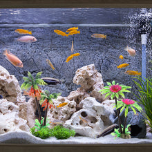 Load image into Gallery viewer, 15cm Simulation Coconut Tree Aquarium Plant Fish Tank Artificial Plant Simulation Water Plants Aquarium Ornaments Accessories Supplies
