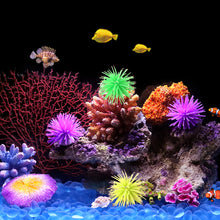 Load image into Gallery viewer, 10cm Aritifical Coral Pants for Fish Tank Aquarium Decoration Simulated Urchin Ornmants Underwater Decor Accessories
