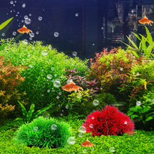 Load image into Gallery viewer, Plastic Artificial Aquarium Grass Ball Simulated Artificial Underwater Grass Fish Tank Decoration Plant Aquarium Ornaments Reptile Accessories
