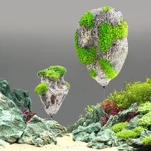 Load image into Gallery viewer, Suspending Rock Decoration Fish Tank Artificial Floting Moss Stone Aquarium Pumice Ornament Decor Accessories
