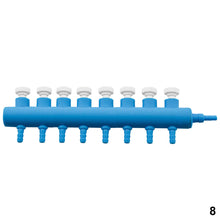 Load image into Gallery viewer, Aquarium Air Pump Hose Splitter with Adjustment Valve Fish Tank Oxygenn Pump Tube Splitter Distributor Shunt
