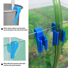 Load image into Gallery viewer, Fish Tank Pipe Holder Clip Water Change Pipe Filter Tube Fixation Clip Adjustable Clip Aquarium Accessories
