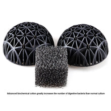 Load image into Gallery viewer, 50/100pcs 16mm Aquarium Pond Reef Bio Balls Fish Tank Air Pump Canister Biochemical Cotton Filter Sponge
