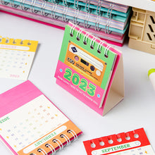 Load image into Gallery viewer, 2023 Mini Cute Calendar Daily Organizer Desktop Schedule Monthly Planner Yearly Agenda for Home Decor Office Table School Supplies Decoration Stationery
