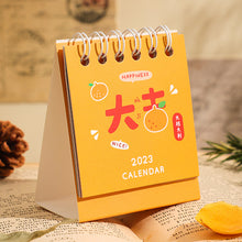 Load image into Gallery viewer, 2023 Mini Simple Calendar Daily Organizer Desktop Schedule Monthly Planner Yearly Agenda for Home Decor Office Table School Supplies Decoration Stationery
