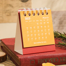 Load image into Gallery viewer, 2023 Mini Simple Calendar Daily Organizer Desktop Schedule Monthly Planner Yearly Agenda for Home Decor Office Table School Supplies Decoration Stationery

