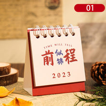 Load image into Gallery viewer, 2023 Mini Simple Calendar Daily Organizer Desktop Schedule Monthly Planner Yearly Agenda for Home Decor Office Table School Supplies Decoration Stationery
