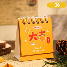 Load image into Gallery viewer, 2023 Mini Simple Calendar Daily Organizer Desktop Schedule Monthly Planner Yearly Agenda for Home Decor Office Table School Supplies Decoration Stationery

