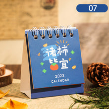 Load image into Gallery viewer, 2023 Mini Simple Calendar Daily Organizer Desktop Schedule Monthly Planner Yearly Agenda for Home Decor Office Table School Supplies Decoration Stationery
