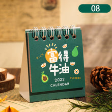 Load image into Gallery viewer, 2023 Mini Simple Calendar Daily Organizer Desktop Schedule Monthly Planner Yearly Agenda for Home Decor Office Table School Supplies Decoration Stationery
