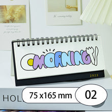 Load image into Gallery viewer, 2023 Cartoon Simple Calendar Daily Organizer Desktop Schedule Monthly Planner Yearly Agenda for Home Decor Office Table School Supplies Decoration Stationery
