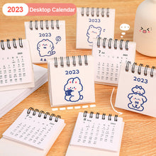 Load image into Gallery viewer, 2023 Simple Calendar Daily Organizer Desktop Schedule Monthly Planner Yearly Agenda for Home Decor Office Table School Supplies Decoration Stationery
