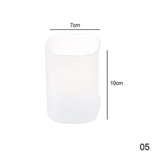 Load image into Gallery viewer, Transparent Oblique Insert Pen Holder Student Desk Pen Bucket Makeup Pencil Storage Box Desktop Stationery Organizer Storage Bin
