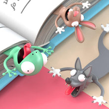 Load image into Gallery viewer, 3D Stereo Bookmark Wacky Bookmark for More Fun Reading 3D Stereo Cartoon Lovely Animal Bookmark Wacky Bookmark Office School Supplies

