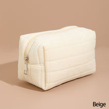 Load image into Gallery viewer, Large Capacity Plush Cosmetic Storage Bag Women Makeup Organizer Handbag Stationery Bag Pencil Case Pencilcase Pen Box Supplies
