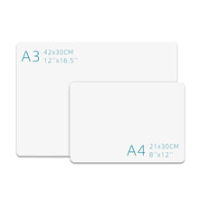 Load image into Gallery viewer, A4/A3 Magnetic Dry Erase Board Fridge Markers WhiteBoard Sheet,Home Kitchen Erasable Flexible Refrigerator Magnet Memo Grocery List
