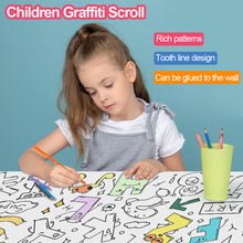 Load image into Gallery viewer, 30x300cm Long Picture Scroll Children Graffiti Scroll Kindergarten Baby Canvas Not Dirty Wall Can Be Pasted Wall Painting Paper
