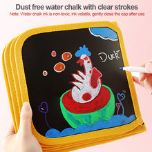 Load image into Gallery viewer, Baby Toys Set Painting Drawing Toys Black Board with Magic Pen Chalk Painting Coloring Book Funny Toy Kid Painting Blackboard
