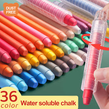 Load image into Gallery viewer, 36 Color Dust-free Water-soluble Chalk Color Erasable Pen School Teacher Special Blackboard Pen Student Painting Pen Set for Kid

