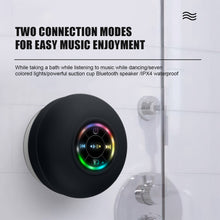 Load image into Gallery viewer, Mini Bluetooth Speaker Waterproof Bathroom Audio Wireless Shower Speakers RGB Light for Phone Soundbar Hand Free Car Loudspeaker
