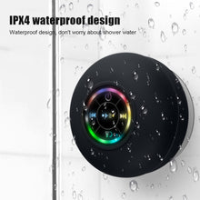 Load image into Gallery viewer, Mini Bluetooth Speaker Waterproof Bathroom Audio Wireless Shower Speakers RGB Light for Phone Soundbar Hand Free Car Loudspeaker
